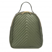 Rucsac dama din piele naturala DiAmanti Tommaso Verde Scuro I
